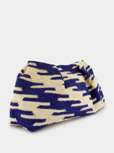 Sensi Studio Zebra Print Medium Sisal Pouch
