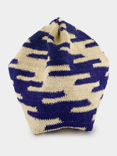 Sensi Studio Zebra Print Medium Sisal Pouch