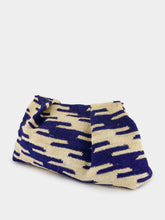 Sensi Studio Zebra Print Medium Sisal Pouch