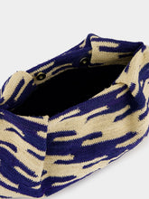Sensi Studio Zebra Print Medium Sisal Pouch