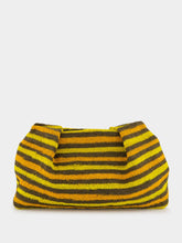 Sensi Studio Striped Sisal Medium Pouch