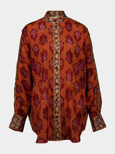 Zimmermann Sunset Ikat Wylie Dolman Shirt