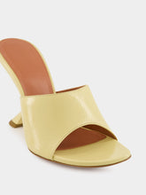 Amina Muaddi Sand Taylor Slipper 90 Crackle Nappa