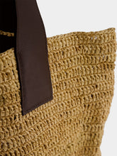 Sensi Studio El Viajero Straw and Leather Handbag