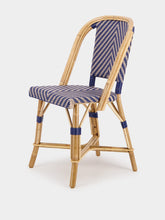 L.Drucker Blue Fouquet’s Z Rattan Chair