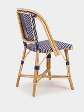 L.Drucker Blue Fouquet’s Z Rattan Chair