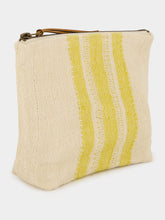 Libeco The Belgian Pouch Mustard Stripe