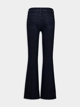 Mother Night in Venice Mid-Rise Flared Jeans