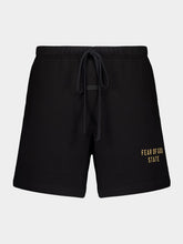 Fear Of God Essentials Black Fleece Soccer Short