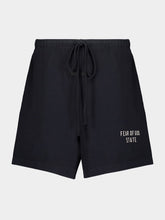 Fear Of God Essentials Black Heavy Jersey Soccer Shorts