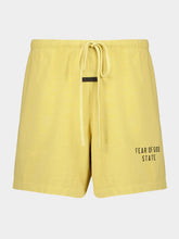 Fear Of God Essentials Amber Heavy Jersey Soccer Shorts