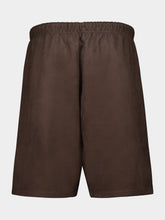 Fear Of God Essentials Brown Suede Fleece Relaxed Shorts