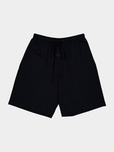 Fear Of God Essentials Jet Black Jersey Cotton Shorts