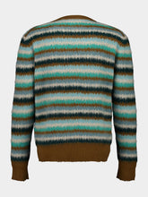 Piacenza 1733 Multicolour Brushed Cashmere Crewneck Jumper