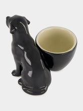 Quail Ceramics Black Labrador Egg Cup