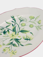 Ginori 1735 Florenza Acanto Green Oval Platter