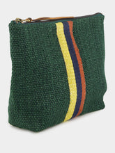Hunter Green Jasper Pouch | PDP - Fashion Clinic
