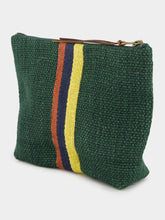 Hunter Green Jasper Pouch | PDP - Fashion Clinic