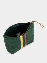 Hunter Green Jasper Pouch | PDP - Fashion Clinic