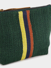 Hunter Green Jasper Pouch | PDP - Fashion Clinic