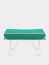 Croisette Green Pouffe