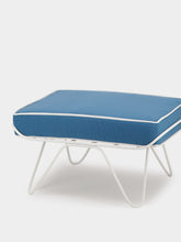 Honoré Croisette Céleste Blue Pouffe