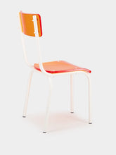 Laurent Badier Orange Pop Acrylic Glass Chair