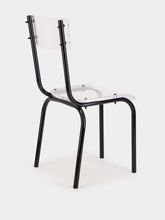 Laurent Badier Black Acrylic Glass Chair