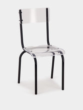 Laurent Badier Black Acrylic Glass Chair