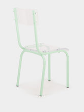 Laurent Badier Green Acrylic Glass Chair