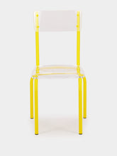 Yellow Acrylic Glass Chair