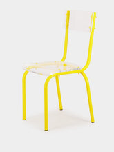 Laurent Badier Yellow Acrylic Glass Chair
