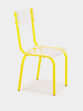 Laurent Badier Yellow Acrylic Glass Chair