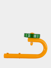 Laurent Badier Orange and Green Acrylic Coat Hook