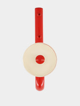 Laurent Badier Red and Cream Acrylic Coat Hook
