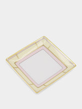 Ginori 1735 Giallo Porcelain Diva Square Tray