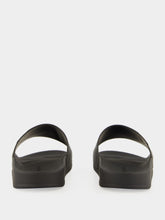 Frescobol Carioca Black Humberto Leather Sliders