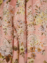 Zimmermann Pink Floral Acacia Broderie Midi Dress