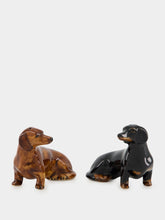 Quail Ceramics Dachshund Salt and Pepper Set