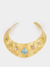 Maria João Bahia Gold Necklace with Triangular Topaz