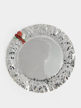 Maria João Bahia Water Lily Silver Plate