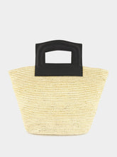 Sensi Studio Natural Medium Oval Basket Bag