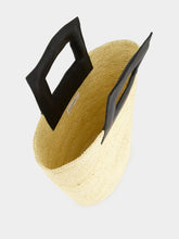 Sensi Studio Natural Medium Oval Basket Bag