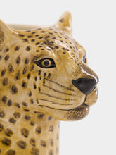 Quail Ceramics Leopard Utensil Pot