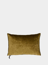 Maison de Vacances Royal Velvet Olive Green Cushion