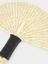 Sensi Studio Natural Straw Solid Handfan