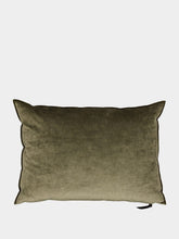 Maison de Vacances Khaki Green Royal Velvet Cushion
