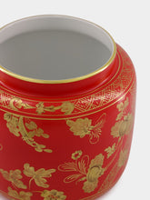 Ginori 1735 Oriente Italiano Rubrum Candle Holder Vase