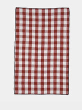 Maison de Vacances Mimi Vichy Red Kitchen Towel