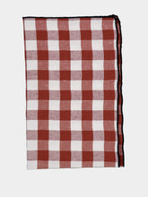 Maison de Vacances Mimi Vichy Red Kitchen Towel
